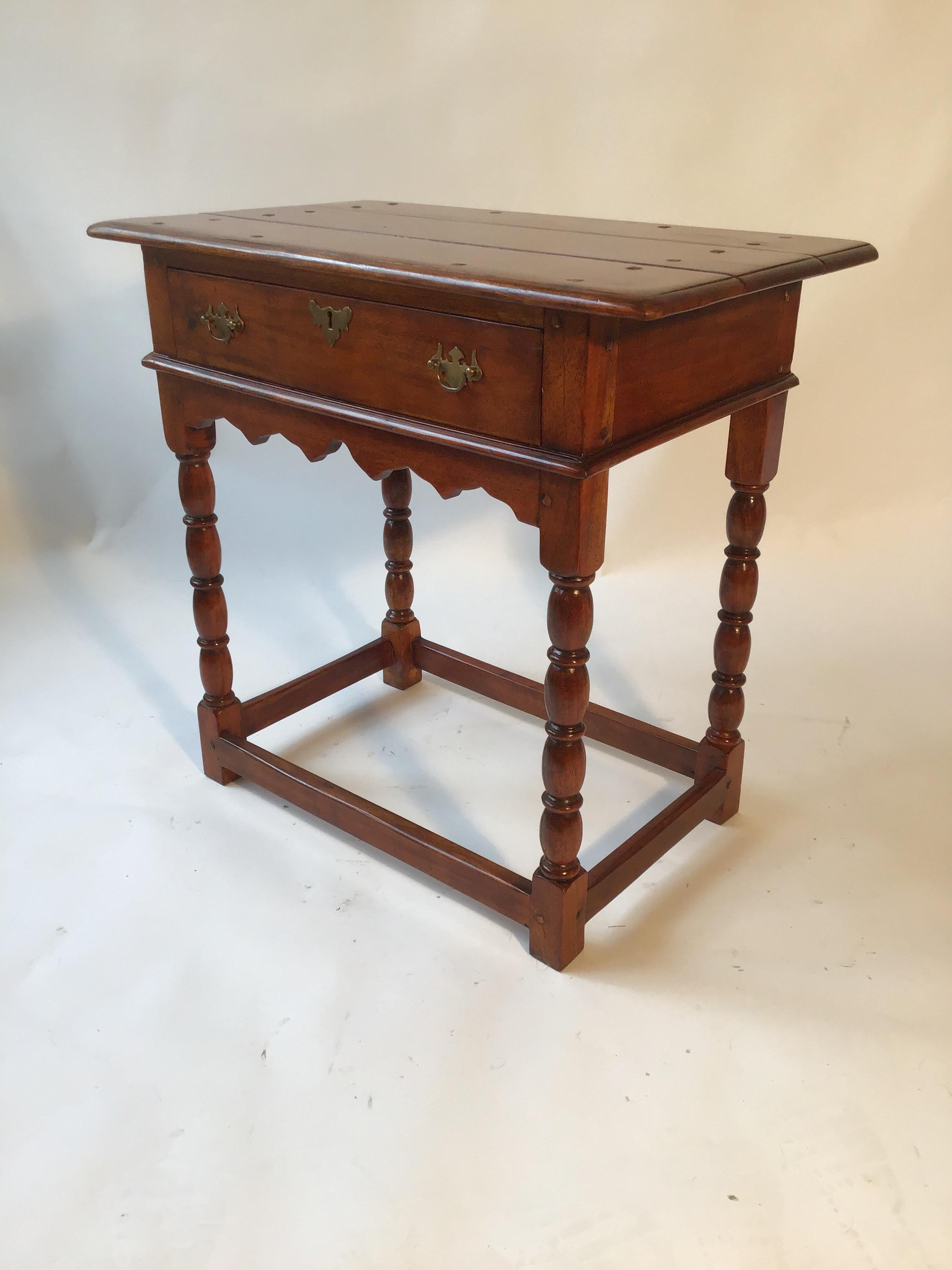 Contemporary Pair of Theodore and Alexander British Colonial Side Tables
