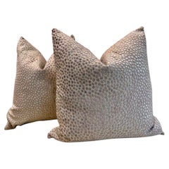 Coppia di cuscini Thibaut Anna French "Spot On" in Umber