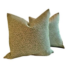 Coppia di cuscini Thibaut "Citra" con imbottitura in piuma d'erba