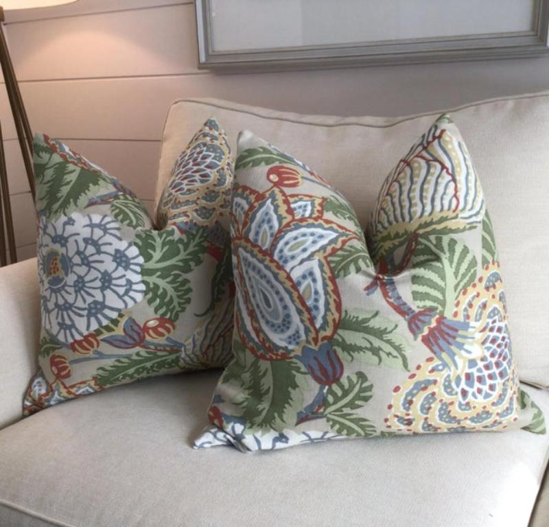 Americano Coppia di cuscini Thibaut 