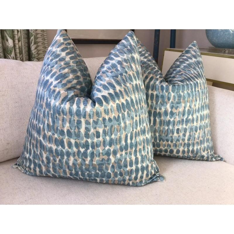 Art Déco Coppia di cuscini Thibaut 