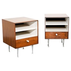 Pair of Thin Edge Night Stands by George Nelson