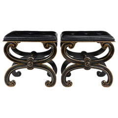 Pair of Thomas Hope Designed Stools