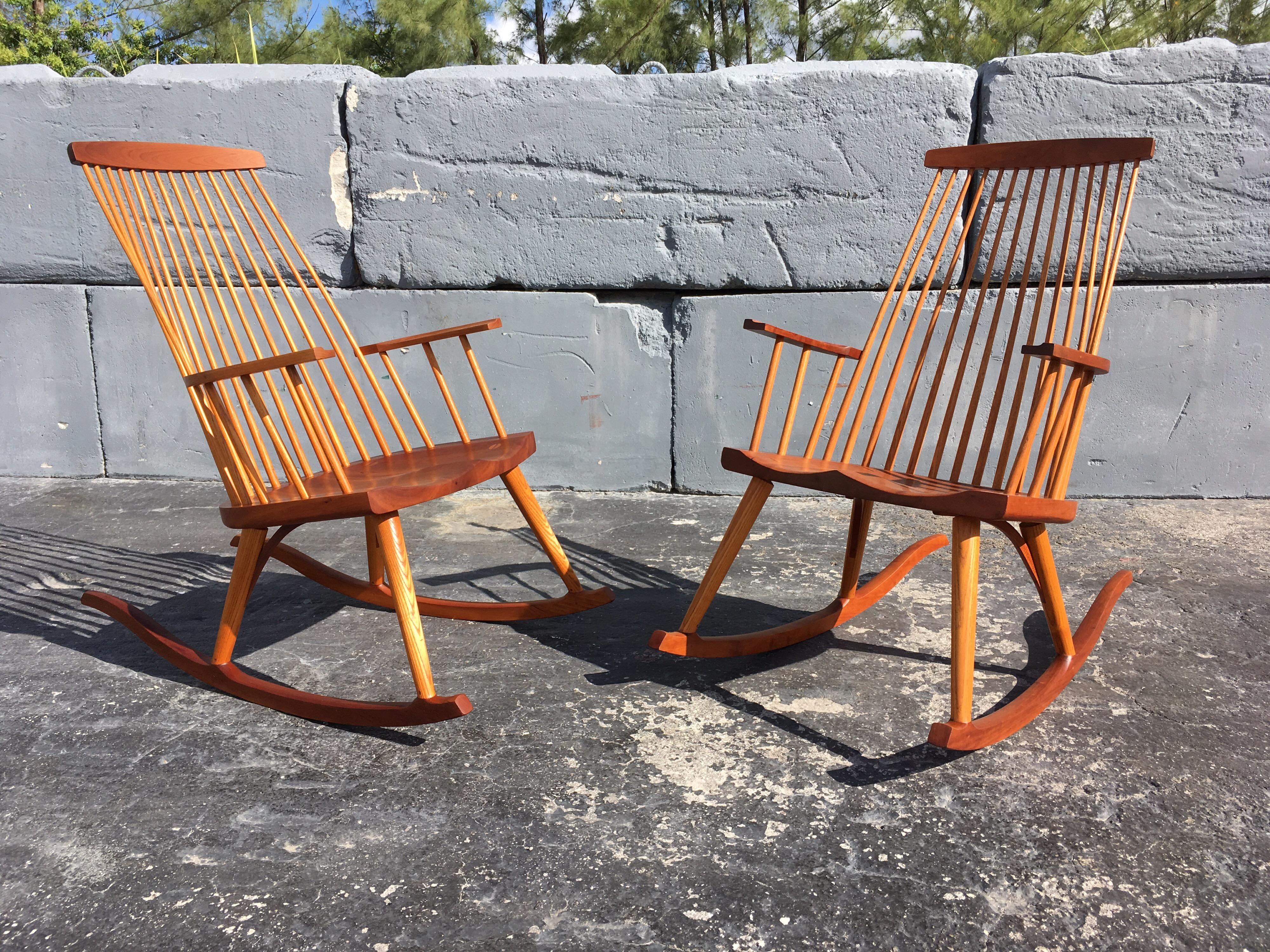 Pair of Thomas Moser Rocking Chairs 2