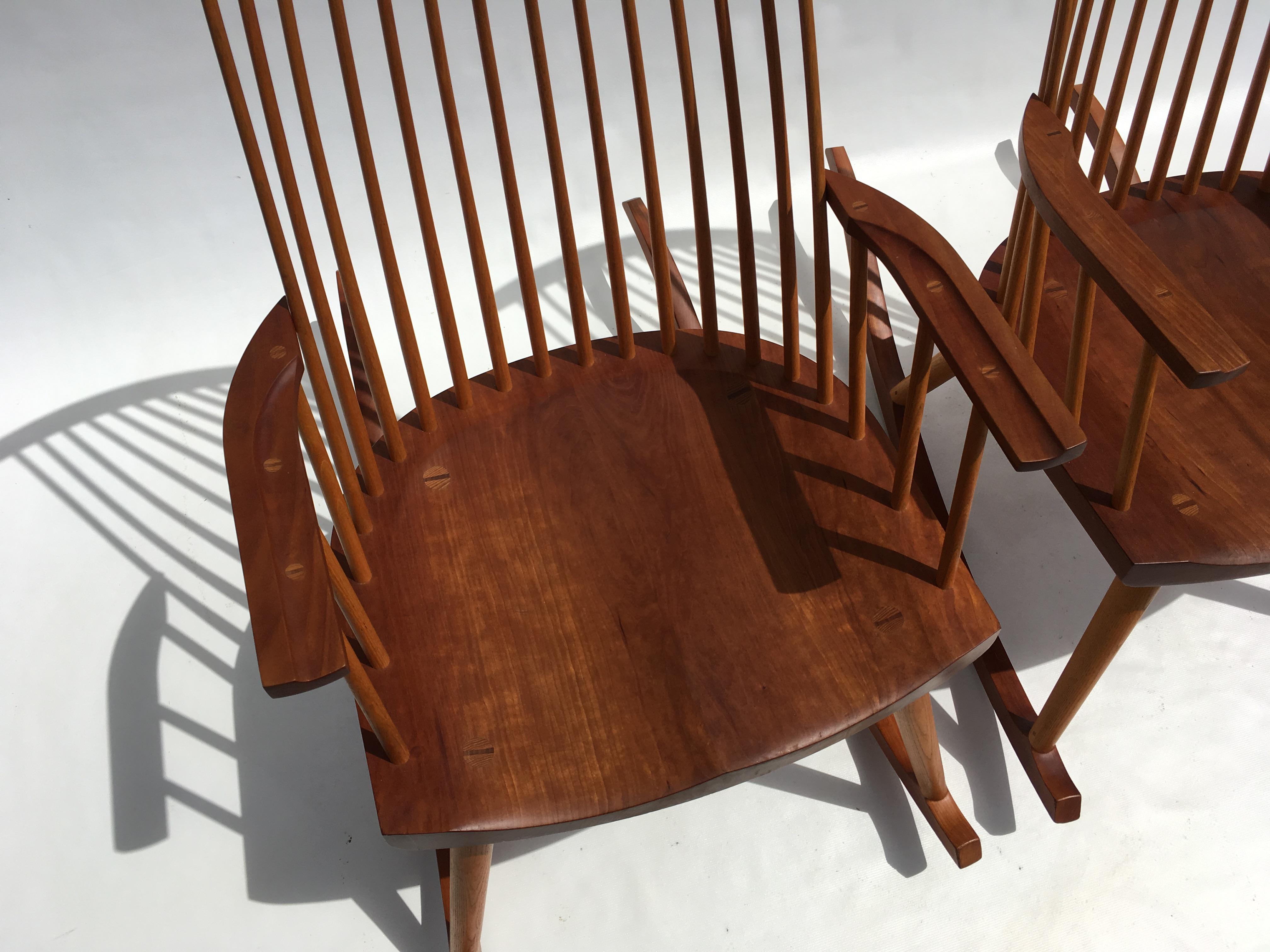 Pair of Thomas Moser Rocking Chairs 2