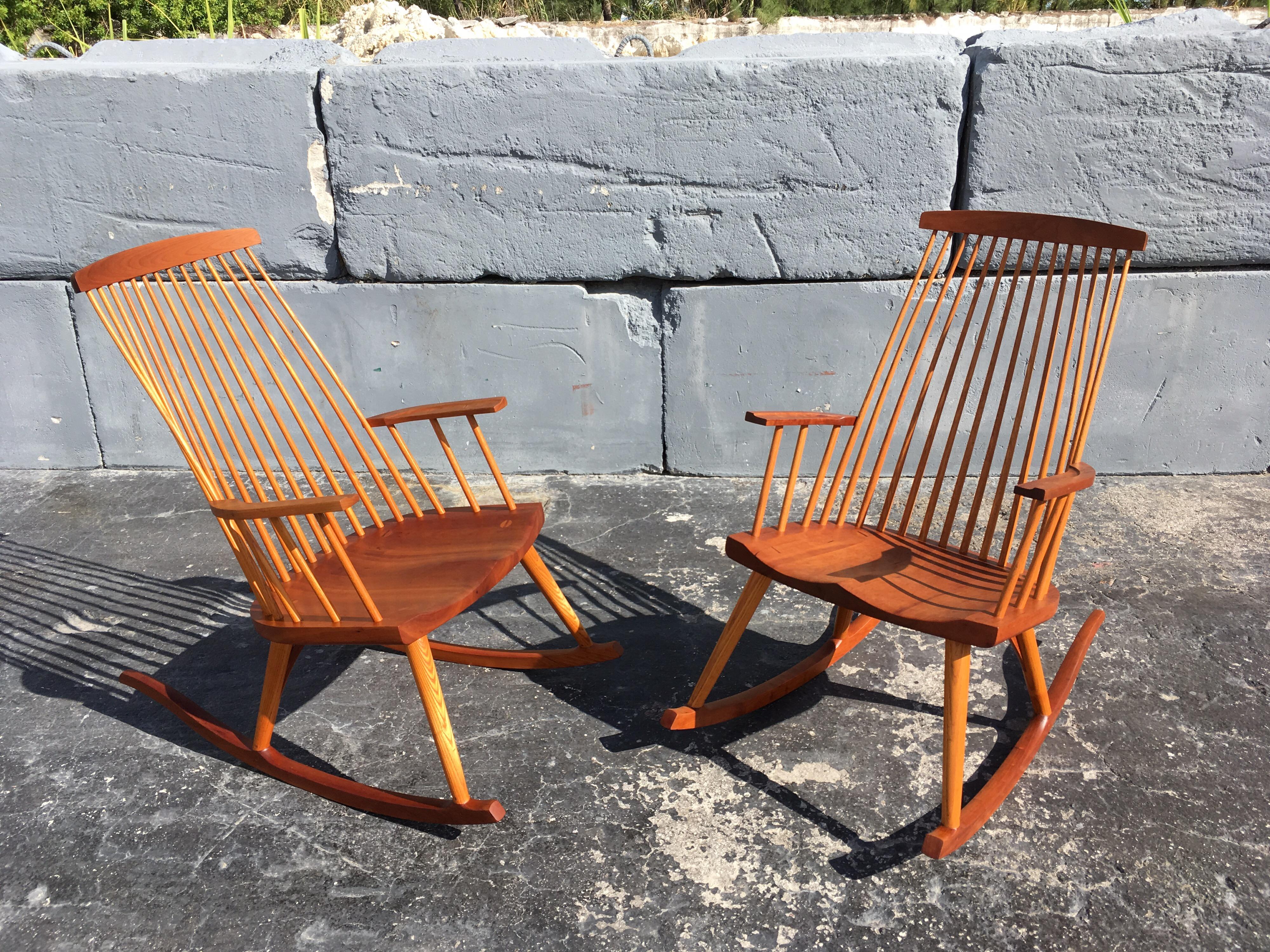 Pair of Thomas Moser Rocking Chairs 3