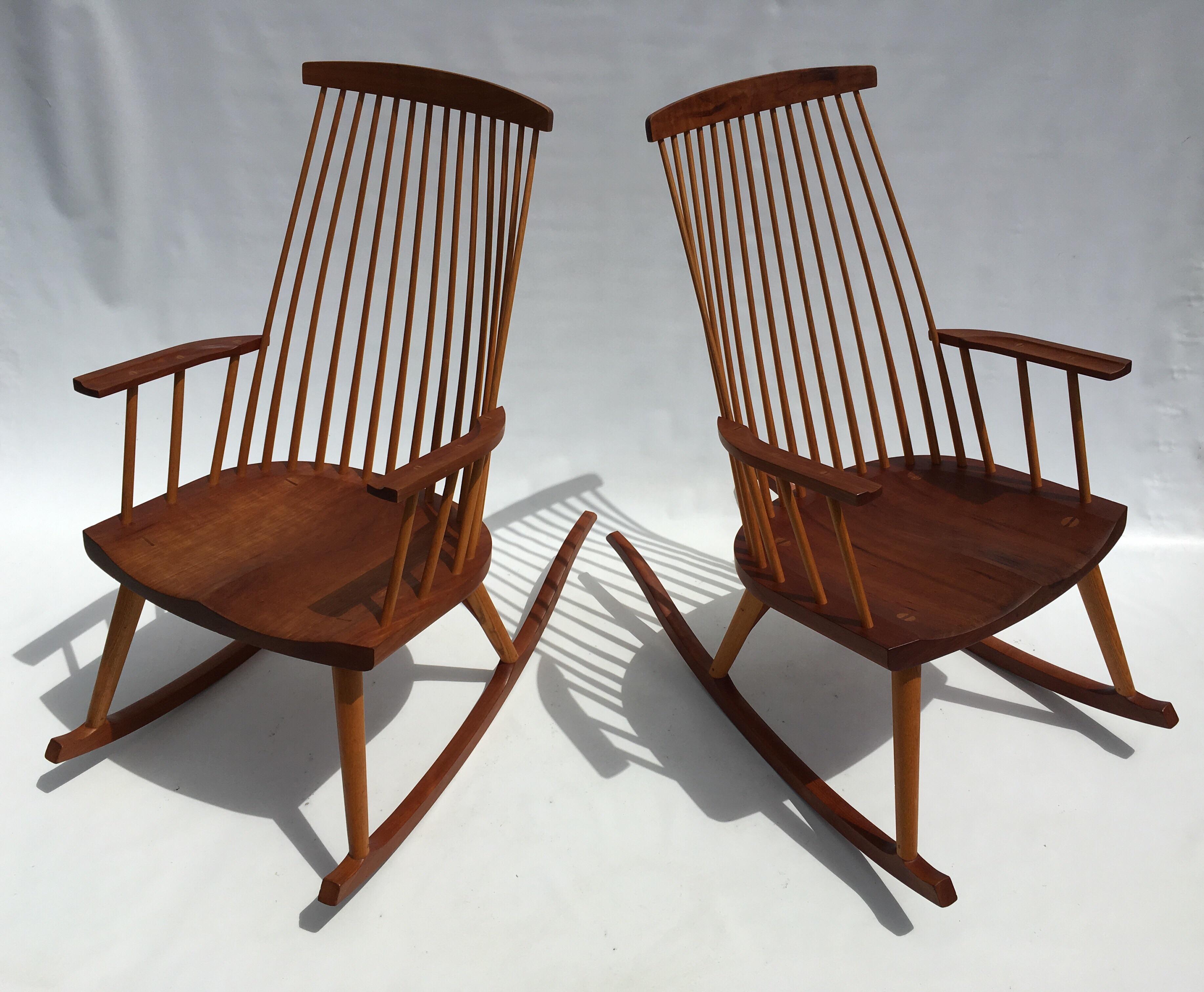 Pair of Thomas Moser Rocking Chairs 5
