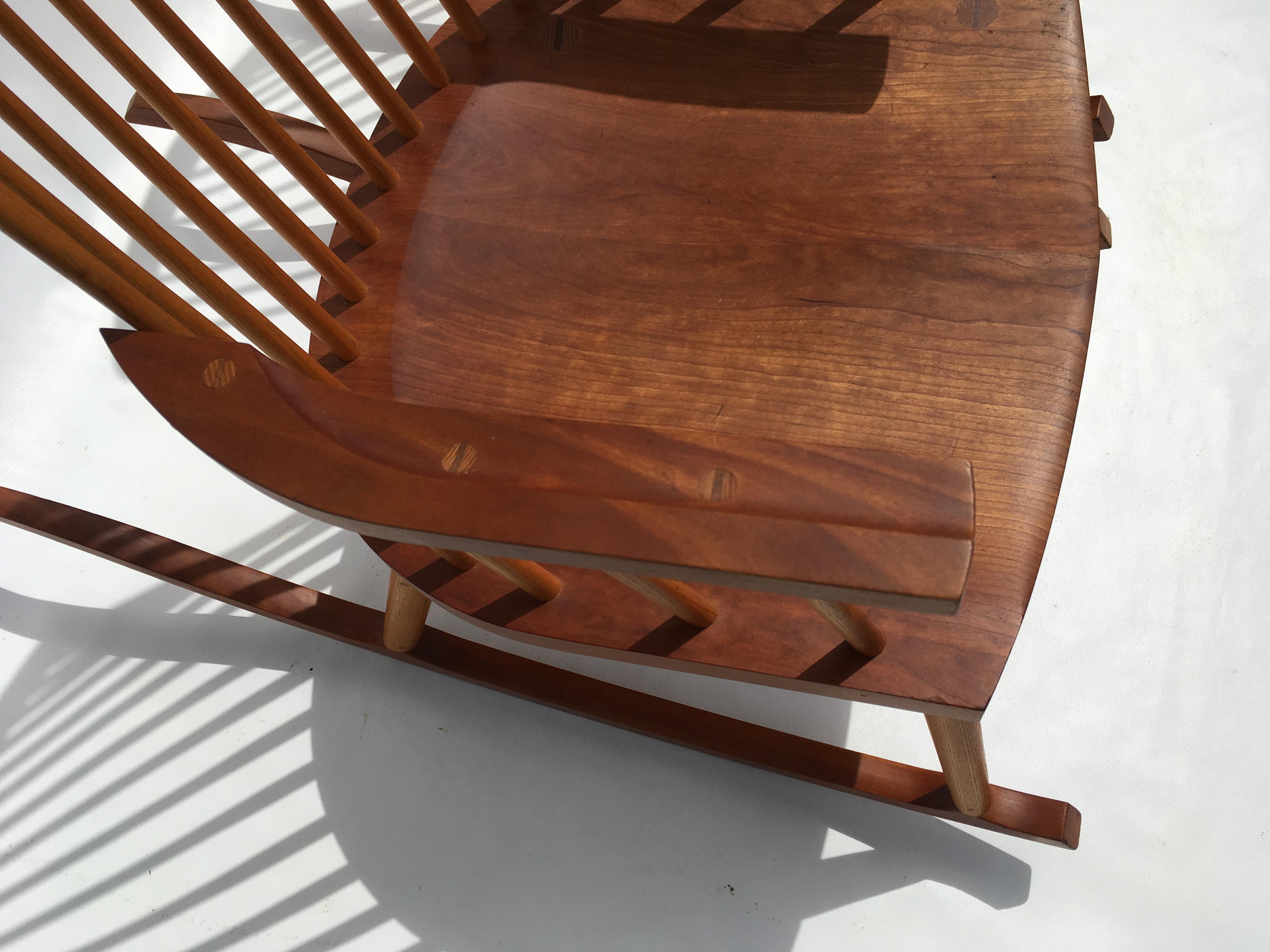 Pair of Thomas Moser Rocking Chairs 1
