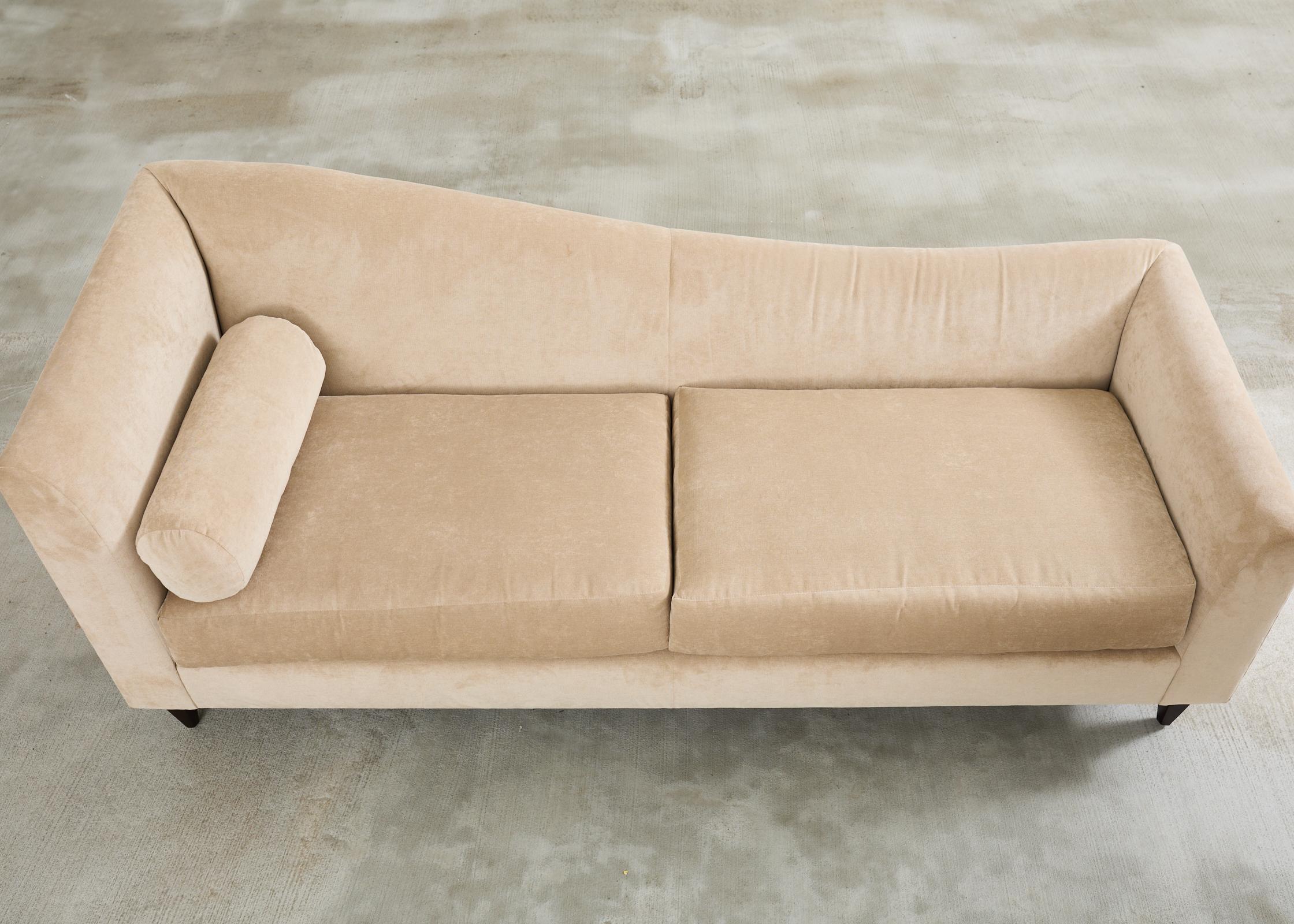 Pair of Thomas Pheasant for Baker Patricia Chaise Lounges 2