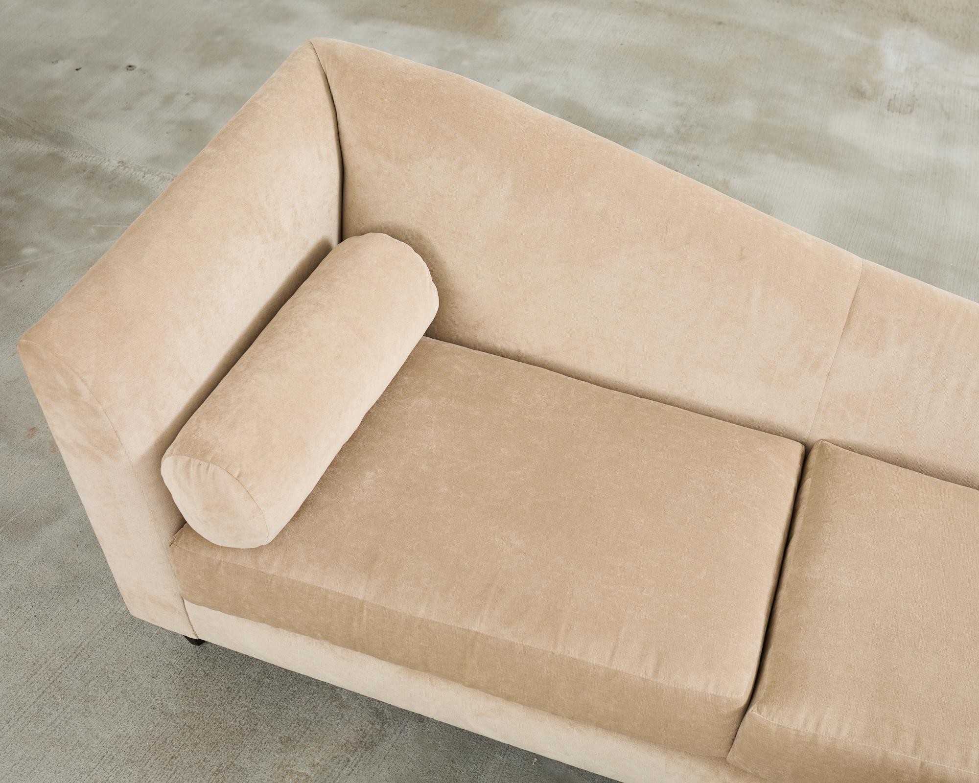 Pair of Thomas Pheasant for Baker Patricia Chaise Lounges 3