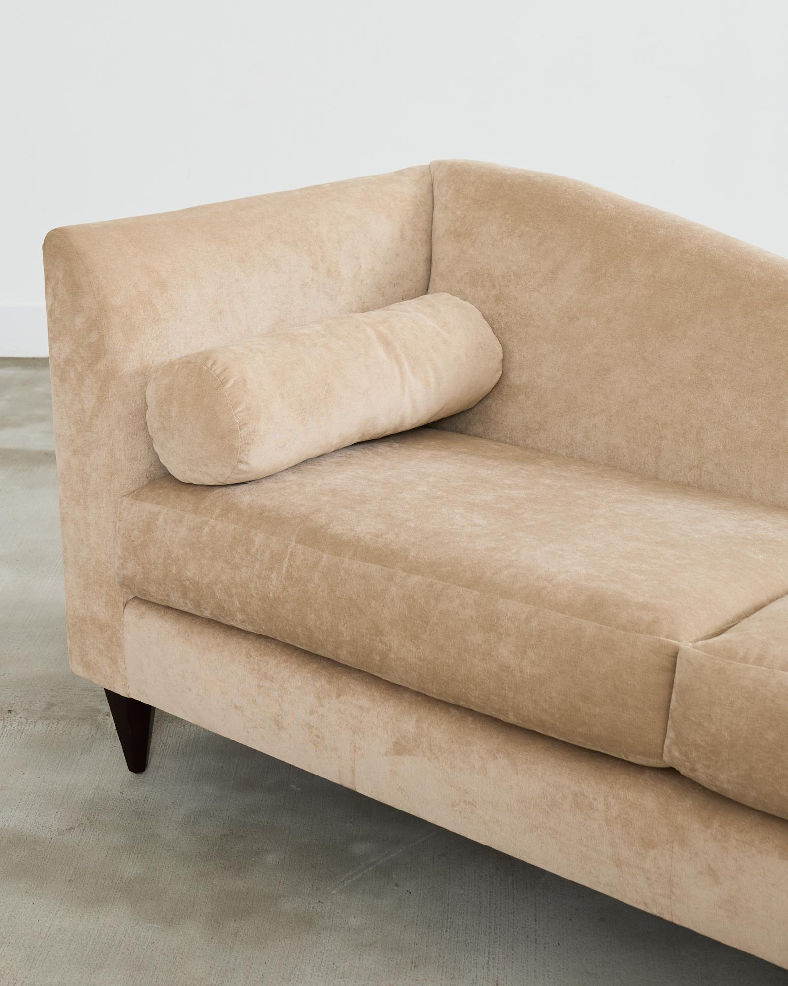 Pair of Thomas Pheasant for Baker Patricia Chaise Lounges 9