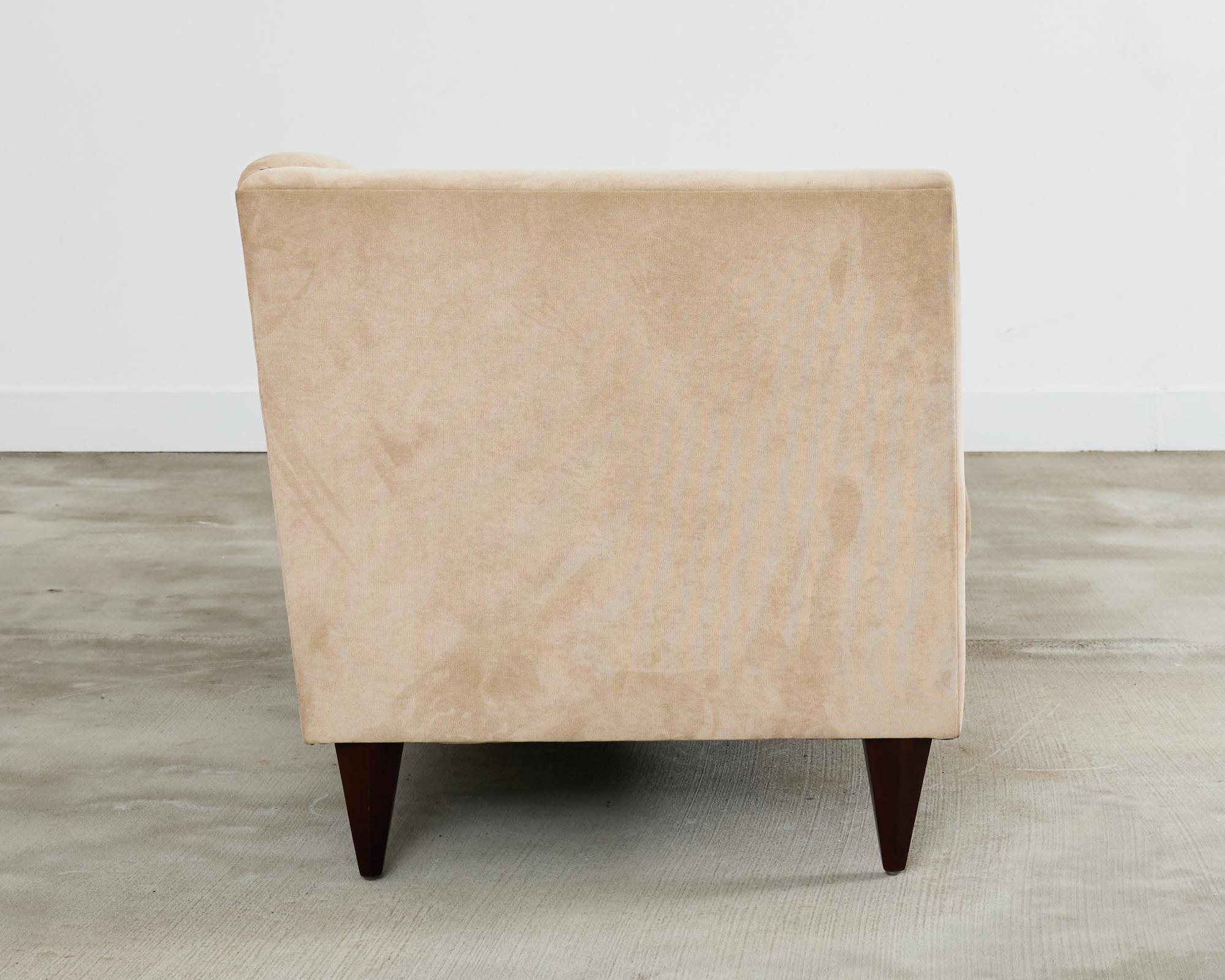 Pair of Thomas Pheasant for Baker Patricia Chaise Lounges 1