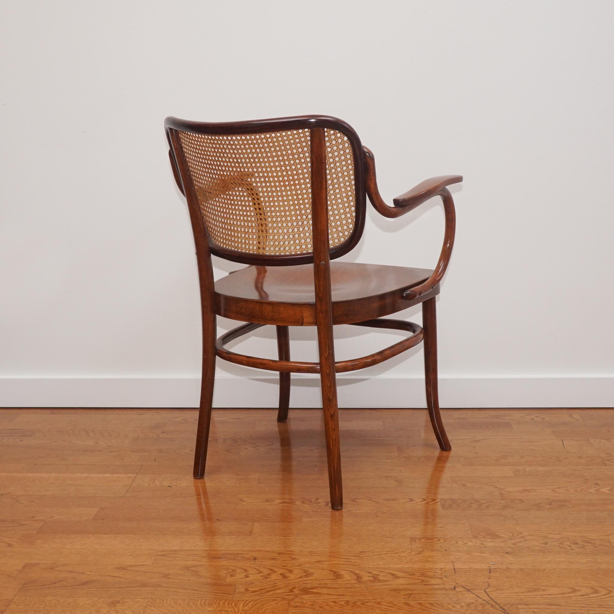 Cane Pair of Thonet Bentwood Chairs