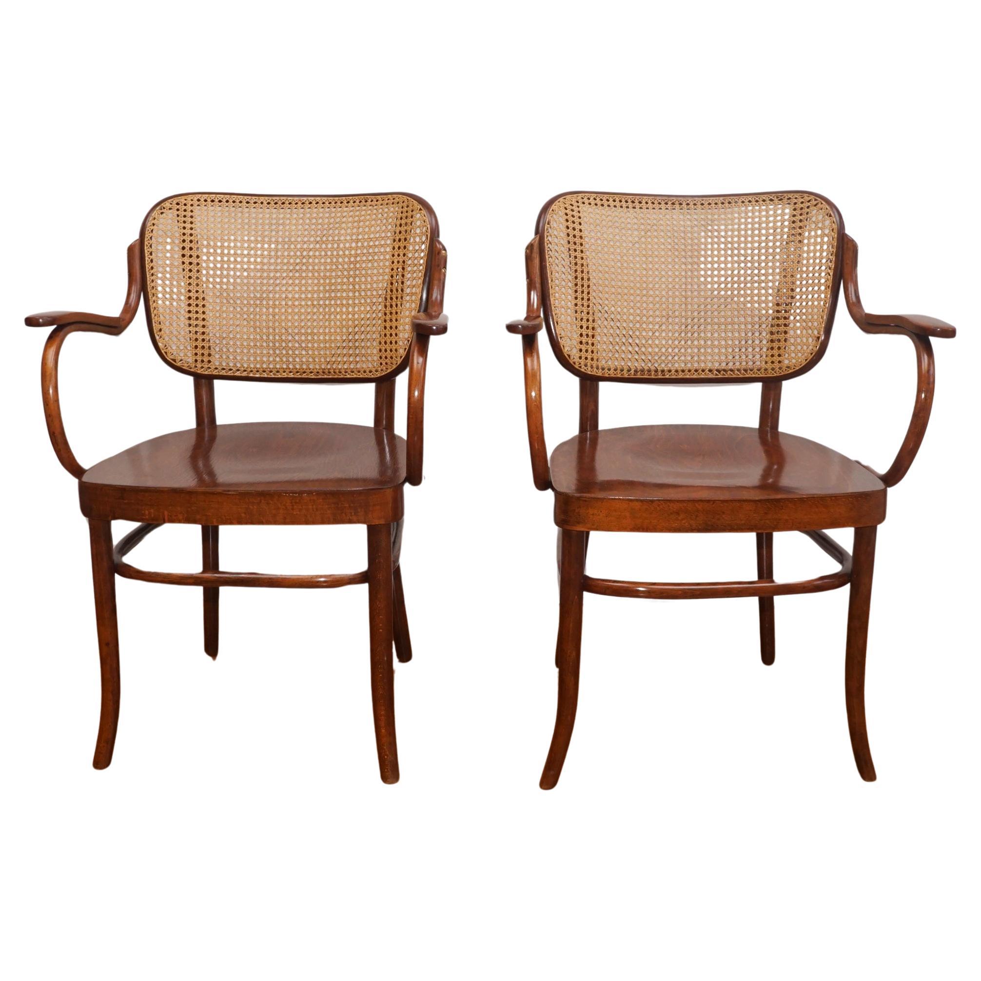 Pair of Thonet Bentwood Chairs