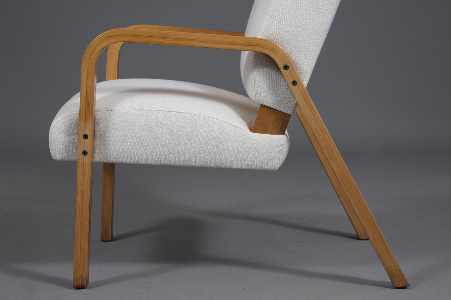 Fabric Thonet Lounge Chairs