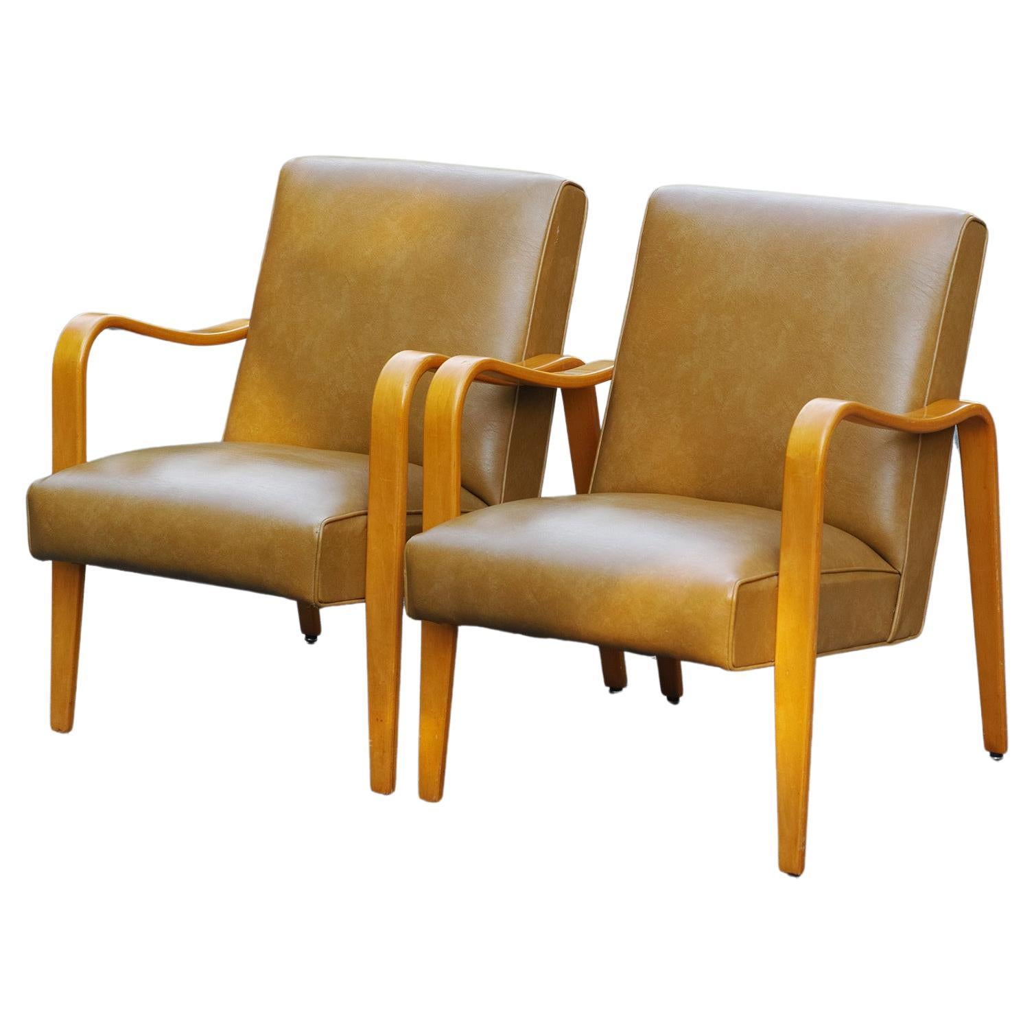 Paar Thonet Lounge-Stühle im Angebot