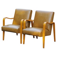 Pair of Thonet Lounge Chairs