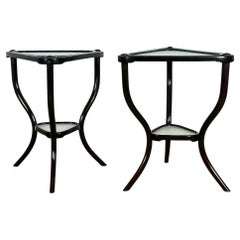 Pair of Thonet Side Tables, Vienna, 1904