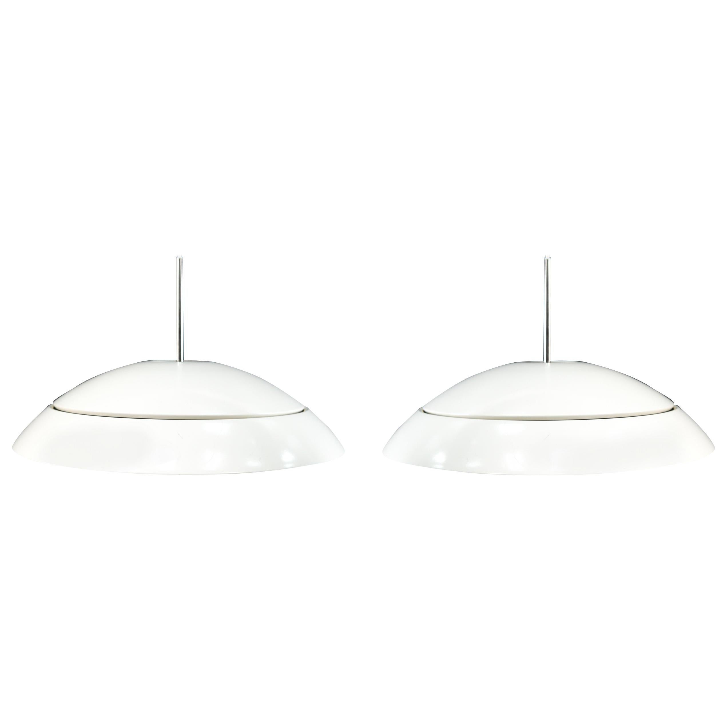 Pair of Thorn Lighting Midcentury Pendant Lights