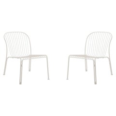 Pair of Thorvald SC100 Outdoor Lounge Chairs-Ivory-by Space Copenhagen for &T