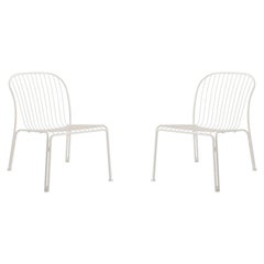 Pair of Thorvald SC100- Outdoor Lounge Chairs-Ivory-by Space Copenhagen for &T