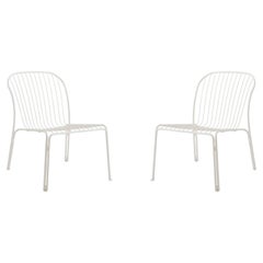 Paire de chaises longues d'extérieur Thorvald SC100-Ivory par Space Copenhagen pour &T