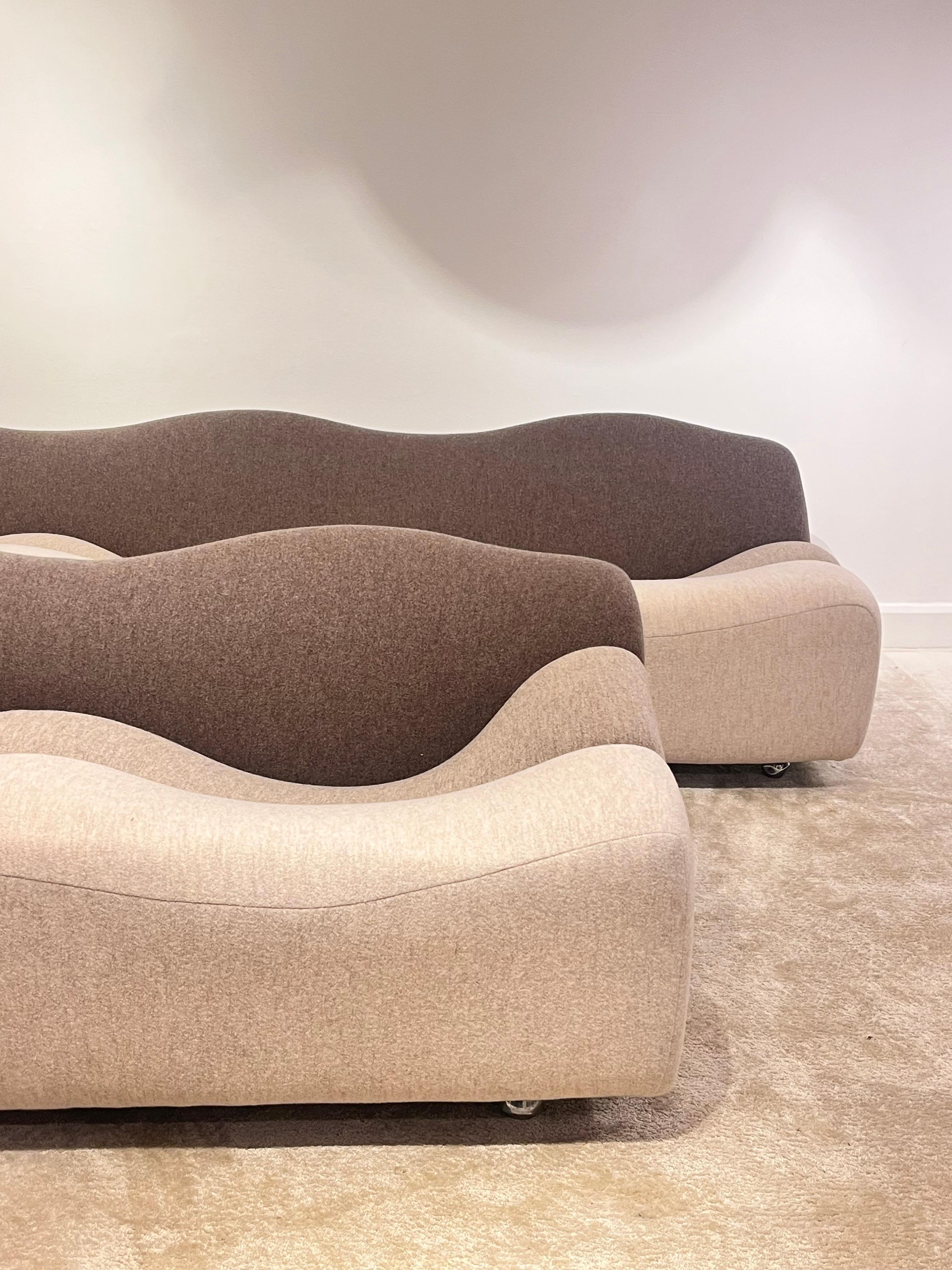 PairABCD  Sofas By Pierre Paulin In Good Condition For Sale In Saint-Ouen, FR