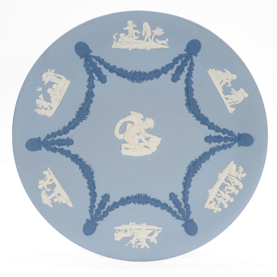 wedgwood blue plates