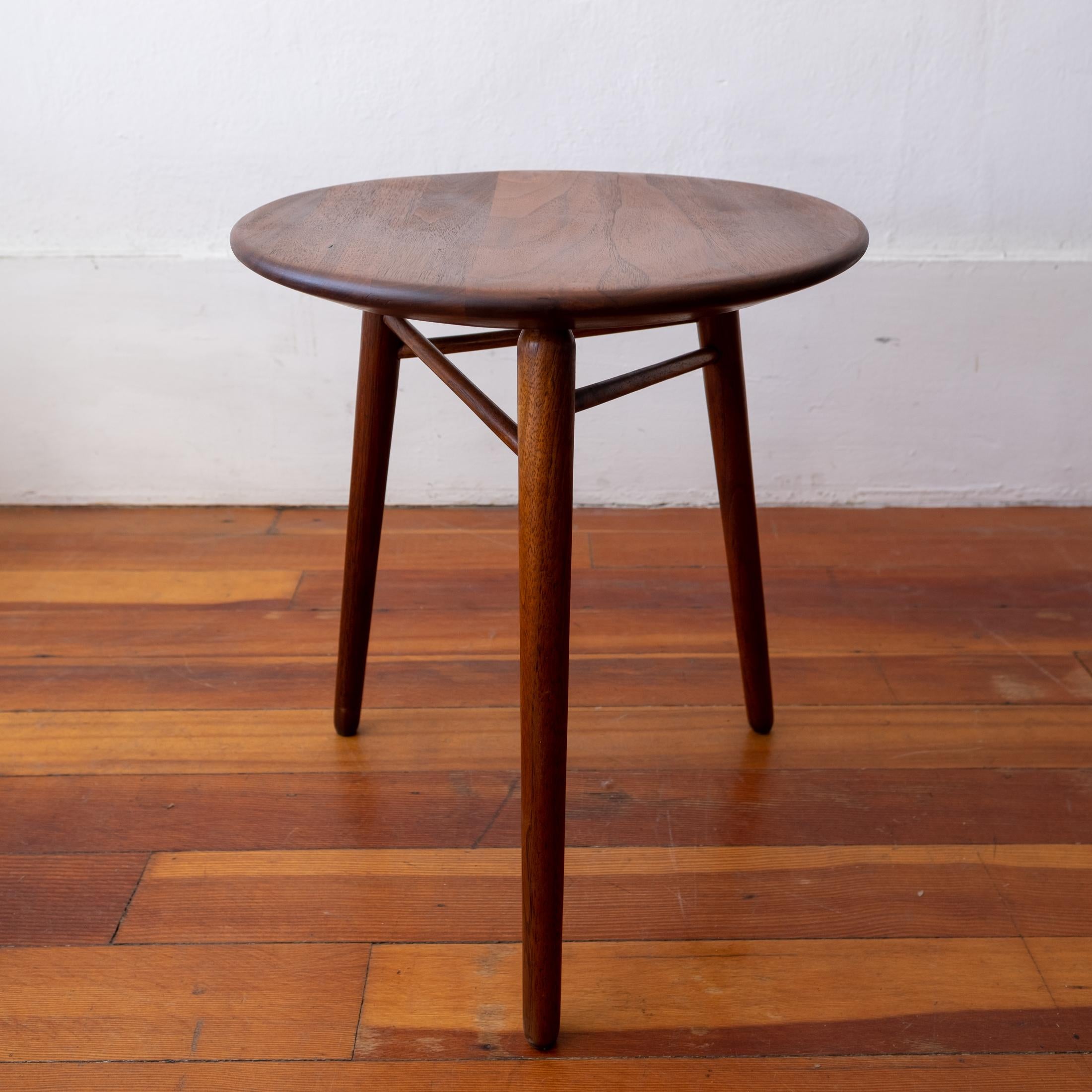 Pair of Three Leg Stools or Side Tables by Kipp Stewart and Stewart MacDougall 3