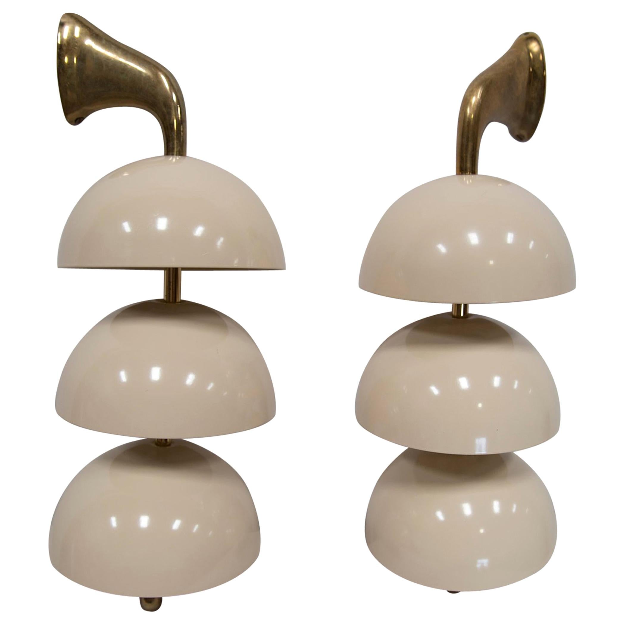 STILNOVO PAIR 3-Light Wall Sconces