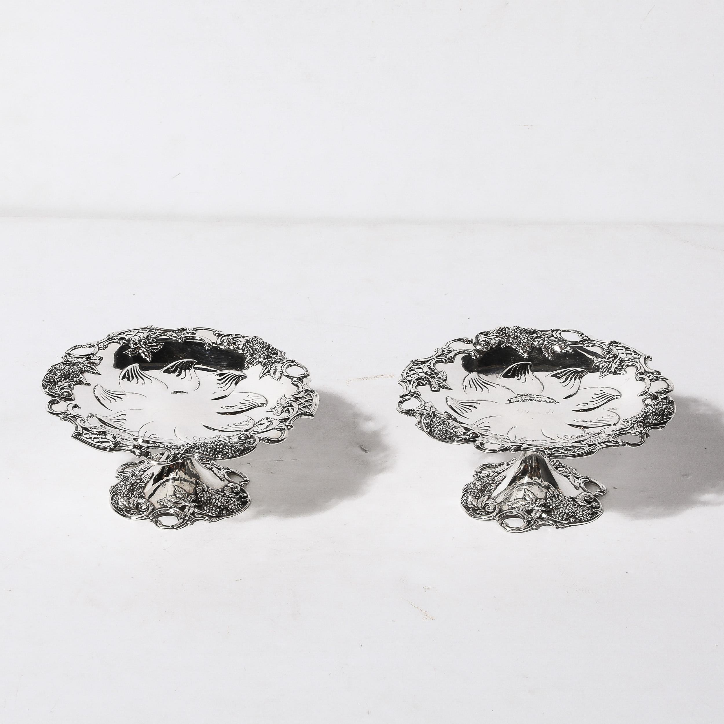 Dieses schimmernde Paar von Tiffany and Co. Sterling Silber 