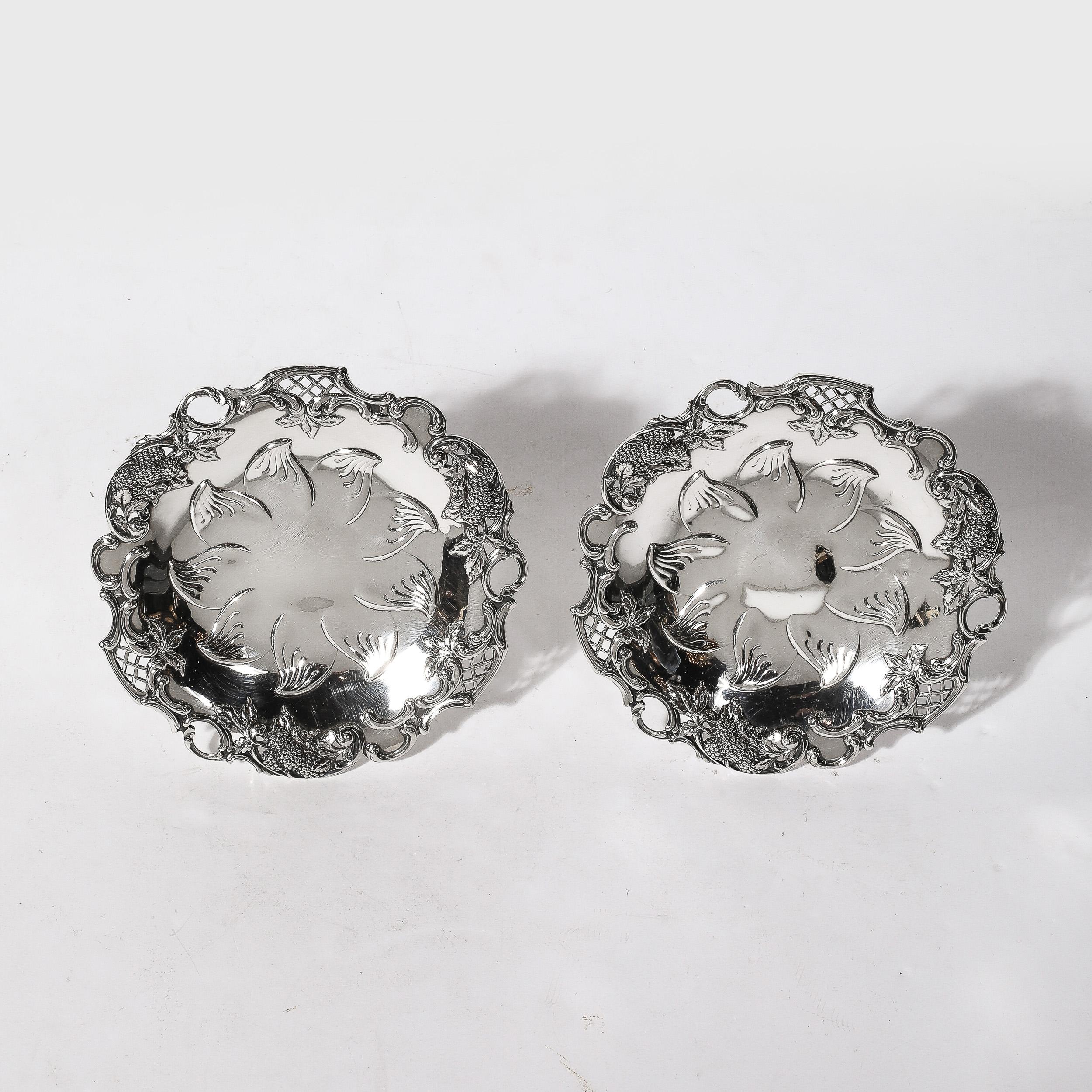 Pair of Tiffany and Co. Sterling Silver 