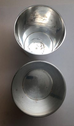 Pair of Tiffany & Co. Heavy Sterling Silver Tumblers