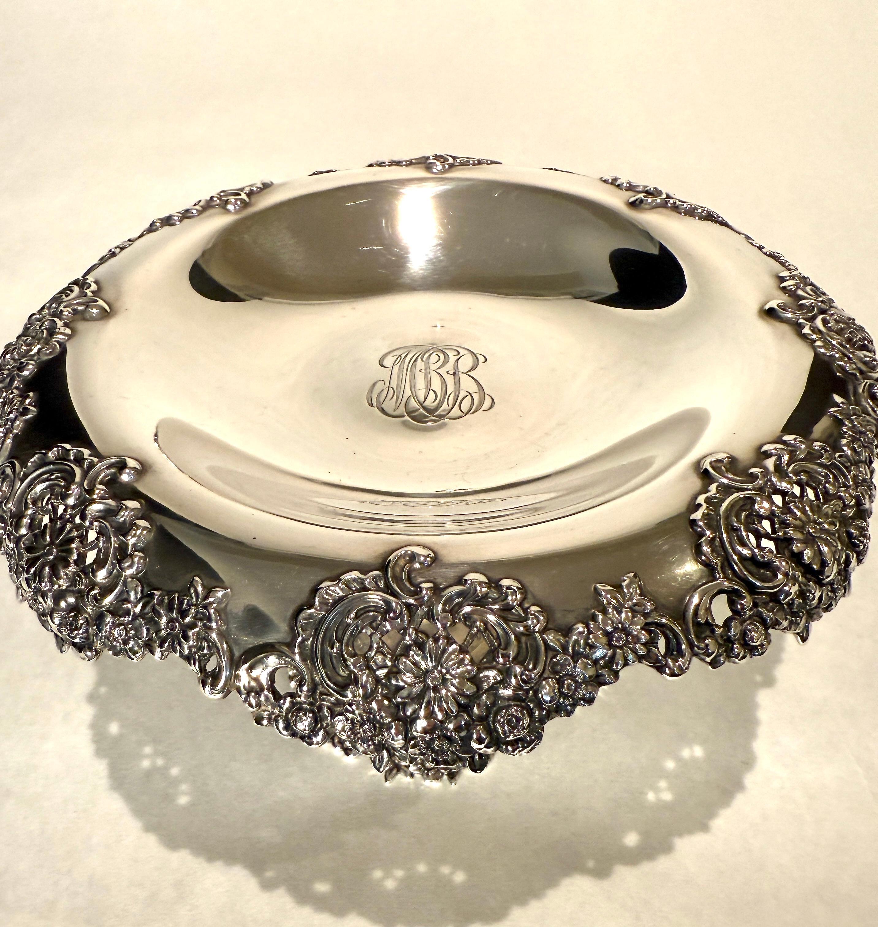 Pareja de Tiffany & Co. Compotas de plata de ley en venta 2