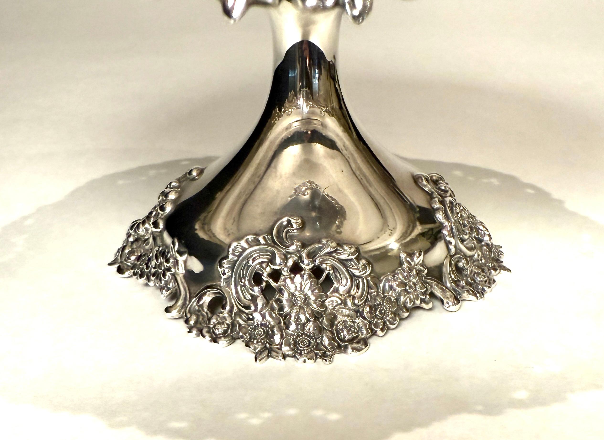 Pareja de Tiffany & Co. Compotas de plata de ley en venta 3