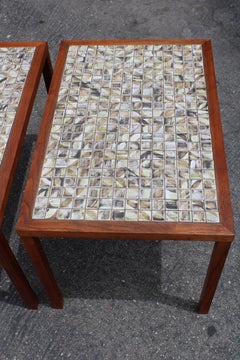 Pair of Tile Tables by MARTZ