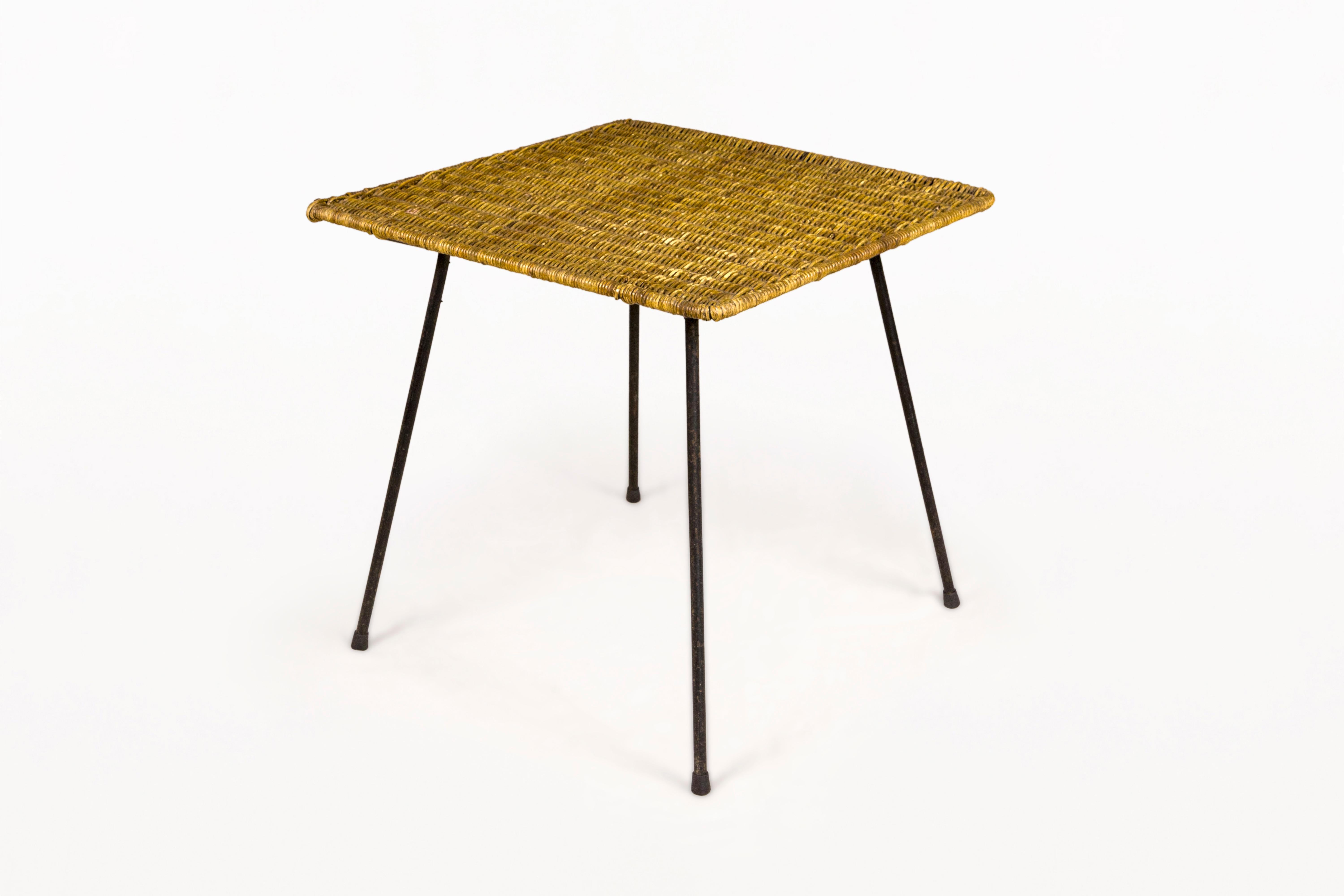 Paar Tito Agnoli Sessel und Beistelltisch, um 1950, Italien im Angebot 1