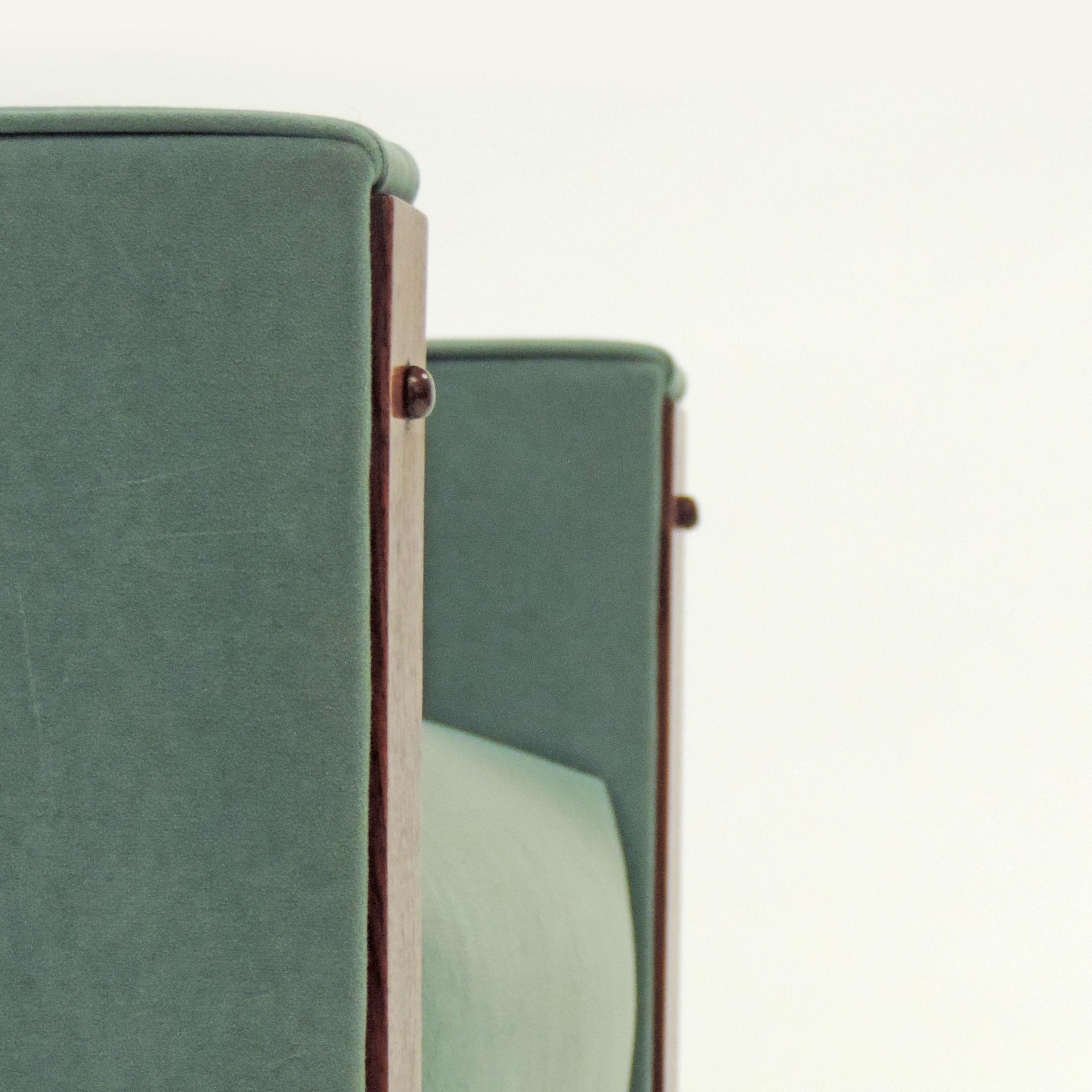 Mid-20th Century Pair of Tito Agnoli Armchairs for Mobilia, Italy, 1961