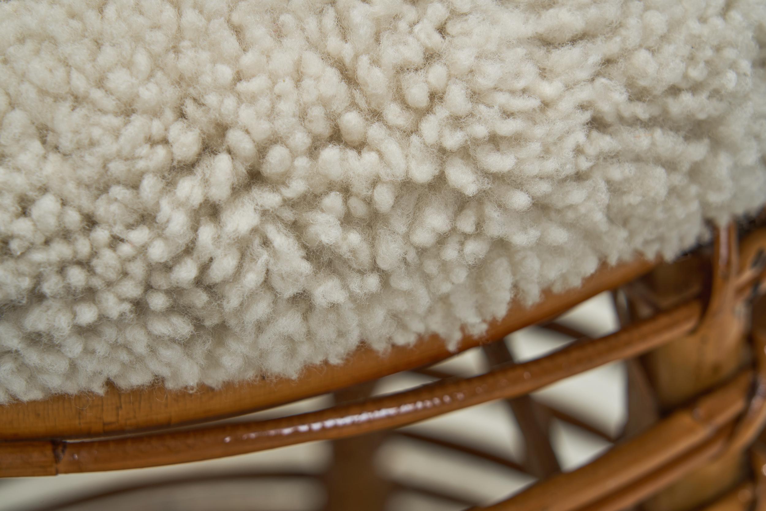 Paar Tito Agnoli Fußhocker, Italien 1960er Jahre im Angebot 3