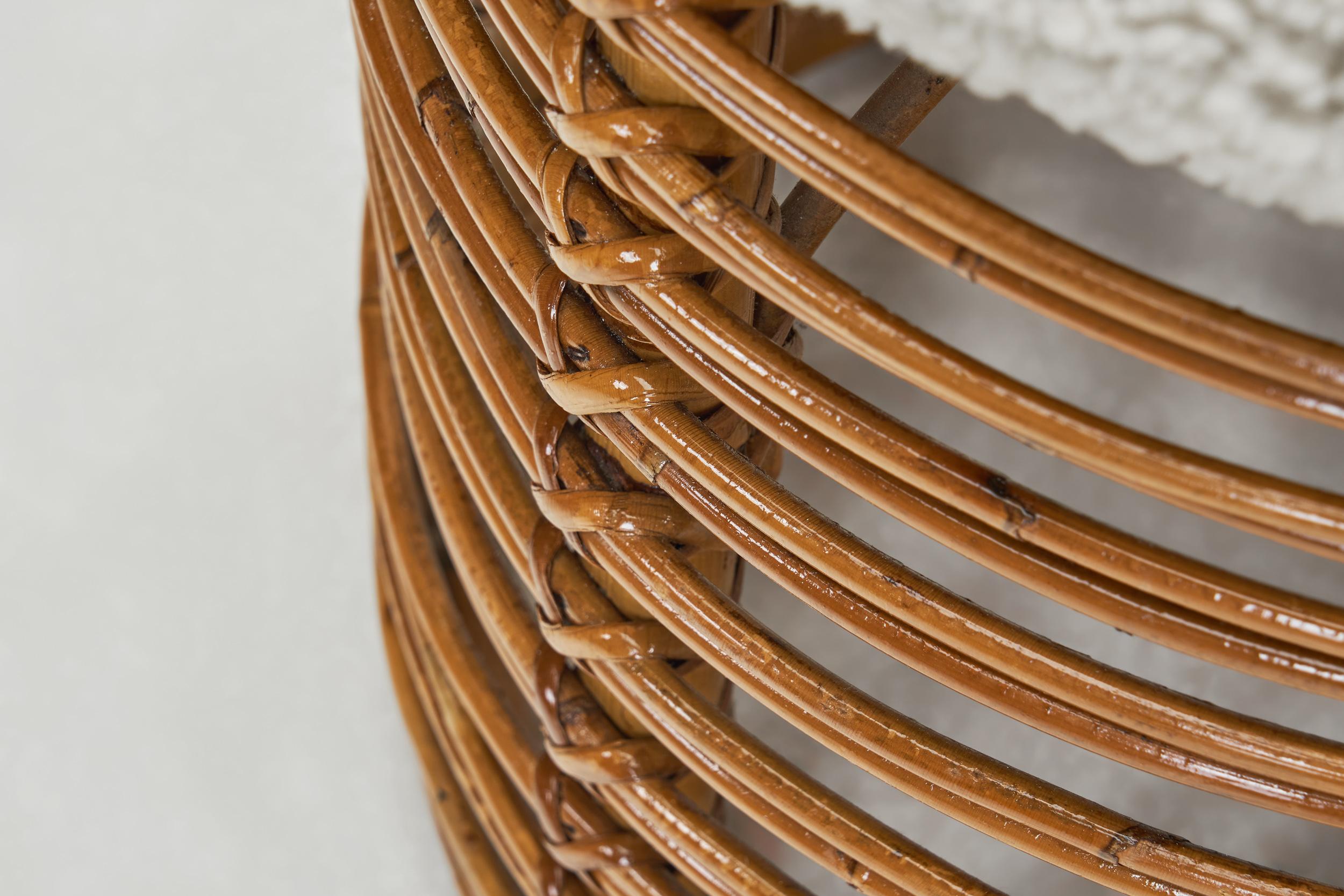 Paar Tito Agnoli Fußhocker, Italien 1960er Jahre im Angebot 4