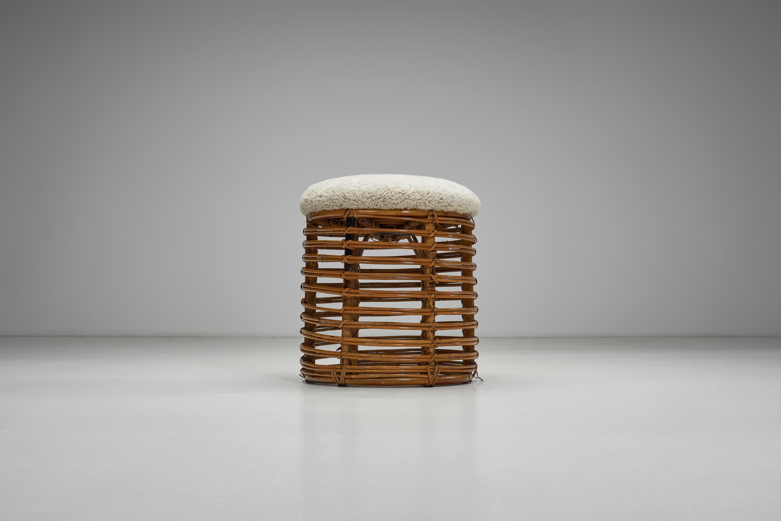 Paar Tito Agnoli Fußhocker, Italien 1960er Jahre im Angebot 6