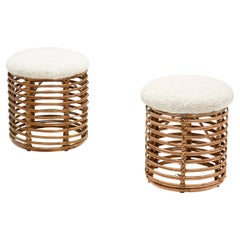 Pair of Tito Agnoli Footstools, Italy 1960s