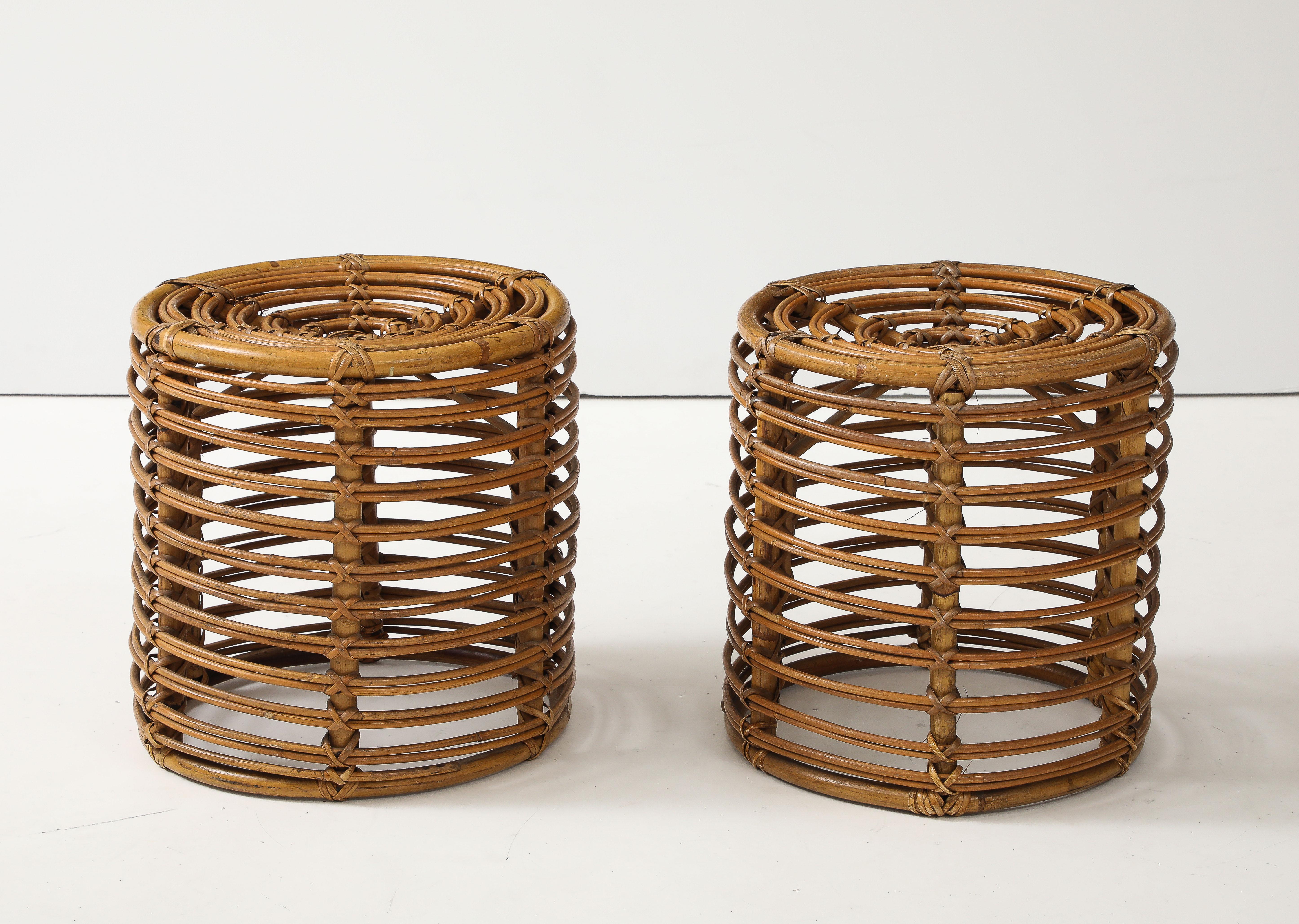 Italian Pair of Tito Agnoli Stools 2 For Sale