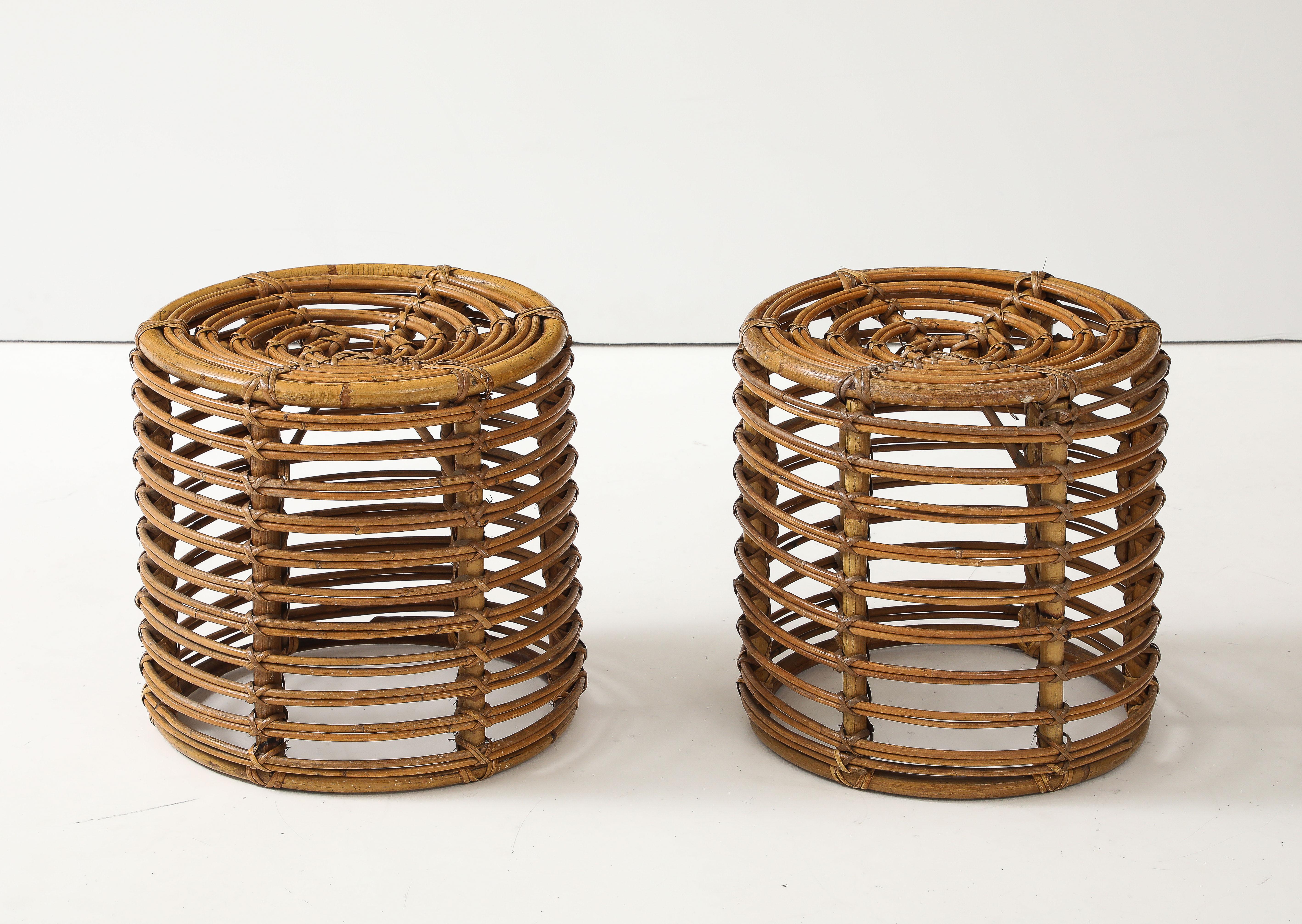 Pair of Tito Agnoli Stools 2 In Good Condition For Sale In Brooklyn, NY