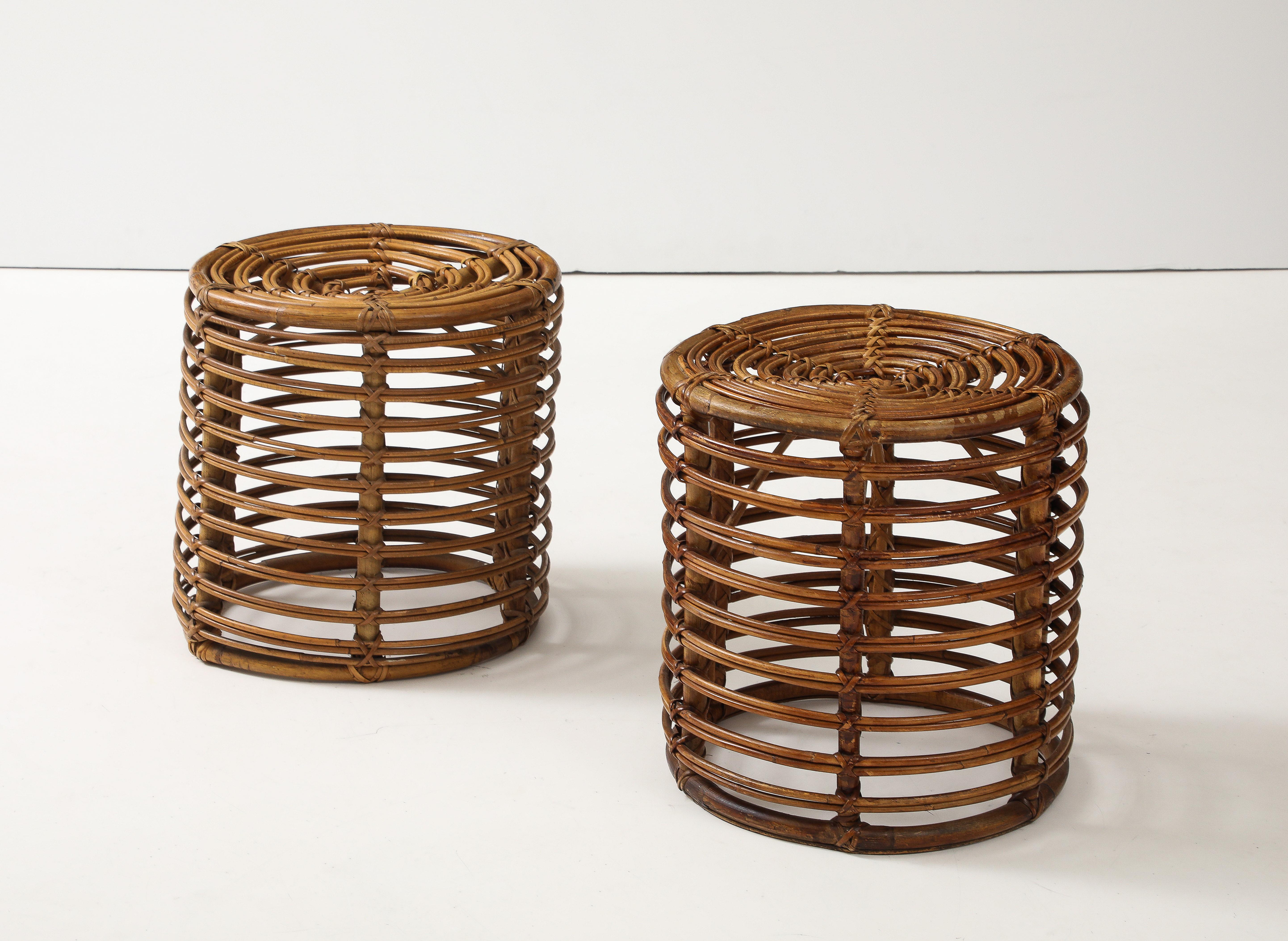 Italian Pair of Tito Agnoli Stools 4 For Sale