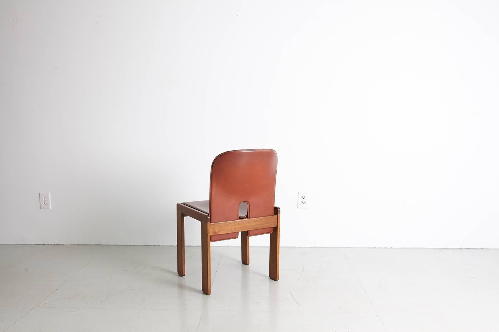 Pair of Tobia Scarpa Dining Chairs 9