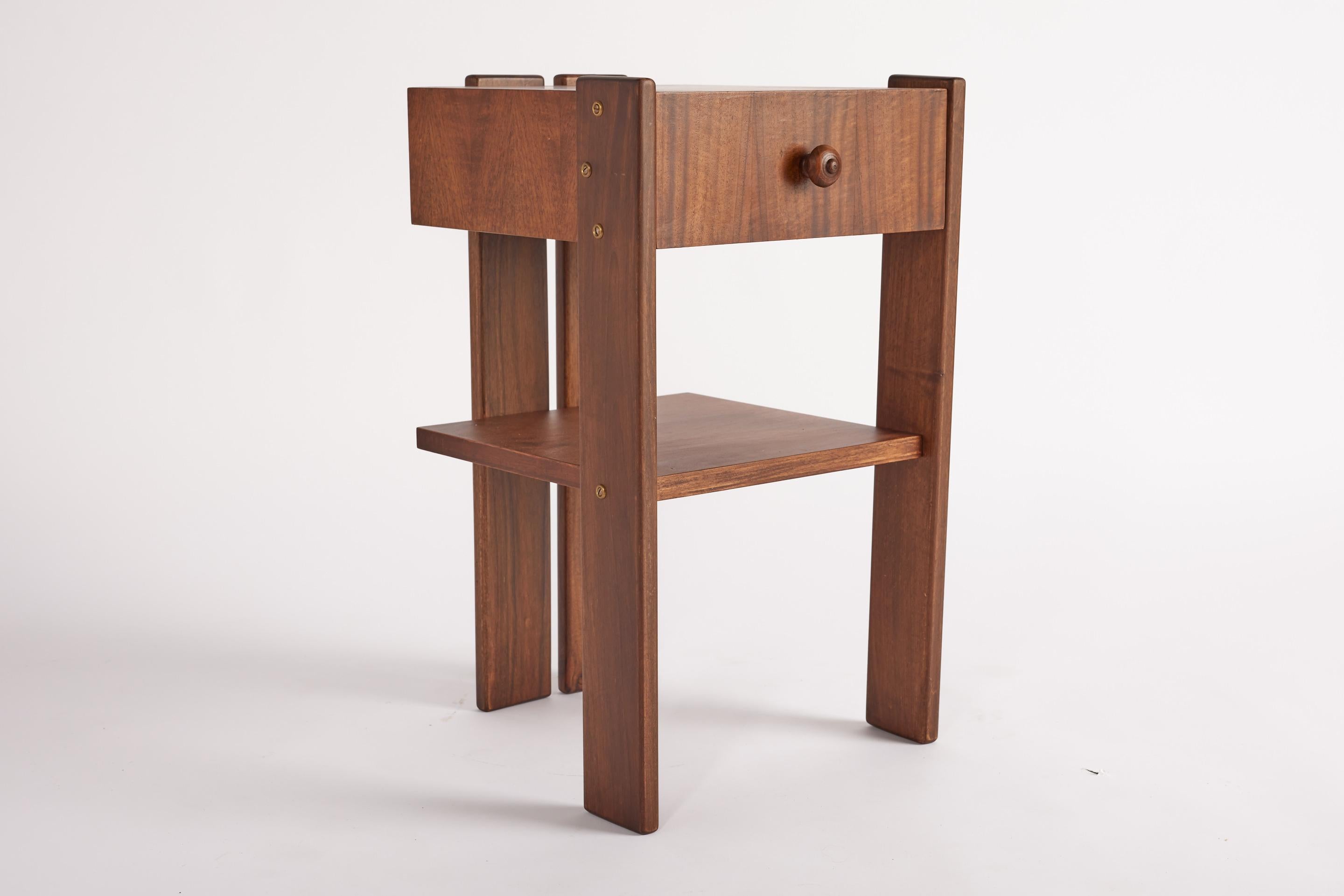 Pair of Tobia Scarpa Style Nightstands 12