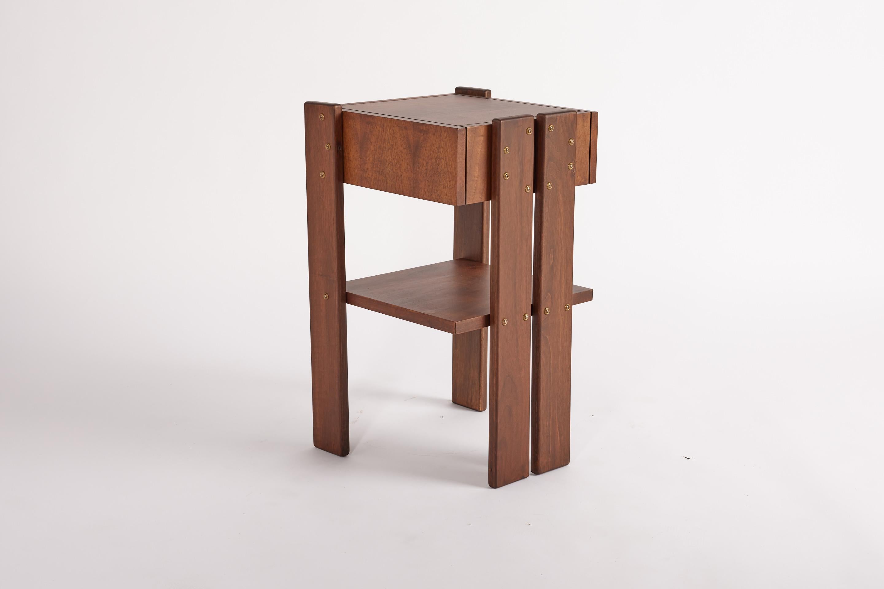 Pair of Tobia Scarpa Style Nightstands 1