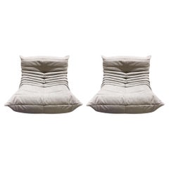 Pair of Togo Fireside Chairs by Ligne Roset