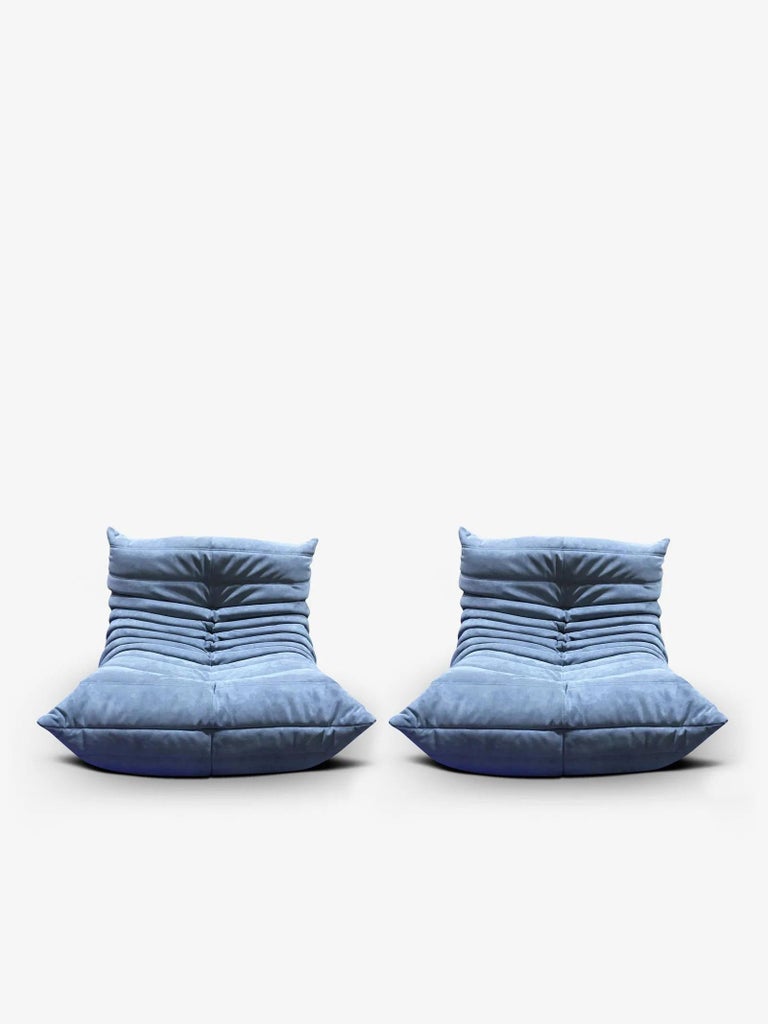 Pair of Togo Fireside Chairs For Sale at 1stDibs